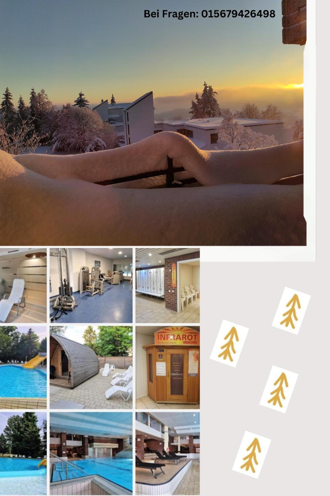 Pools, Sauna Und Balkon Mit Panoramablick ซังคท์แองเกลอมาร์ ภายนอก รูปภาพ